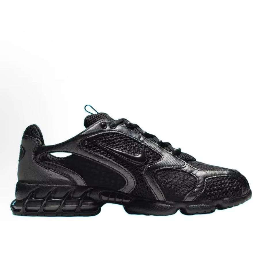 Nike hommes noir rétro papa baskets chaussures de course à semelle épaisse