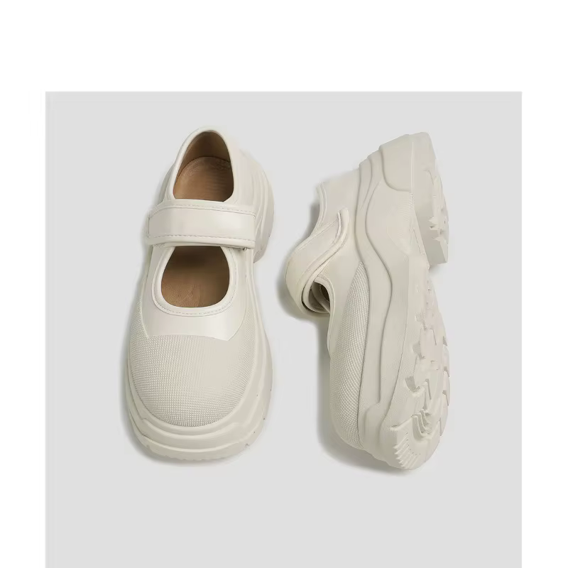 Chaussures de Ballet de sport Mary Jane rehaussantes à talon Thi pour femmes