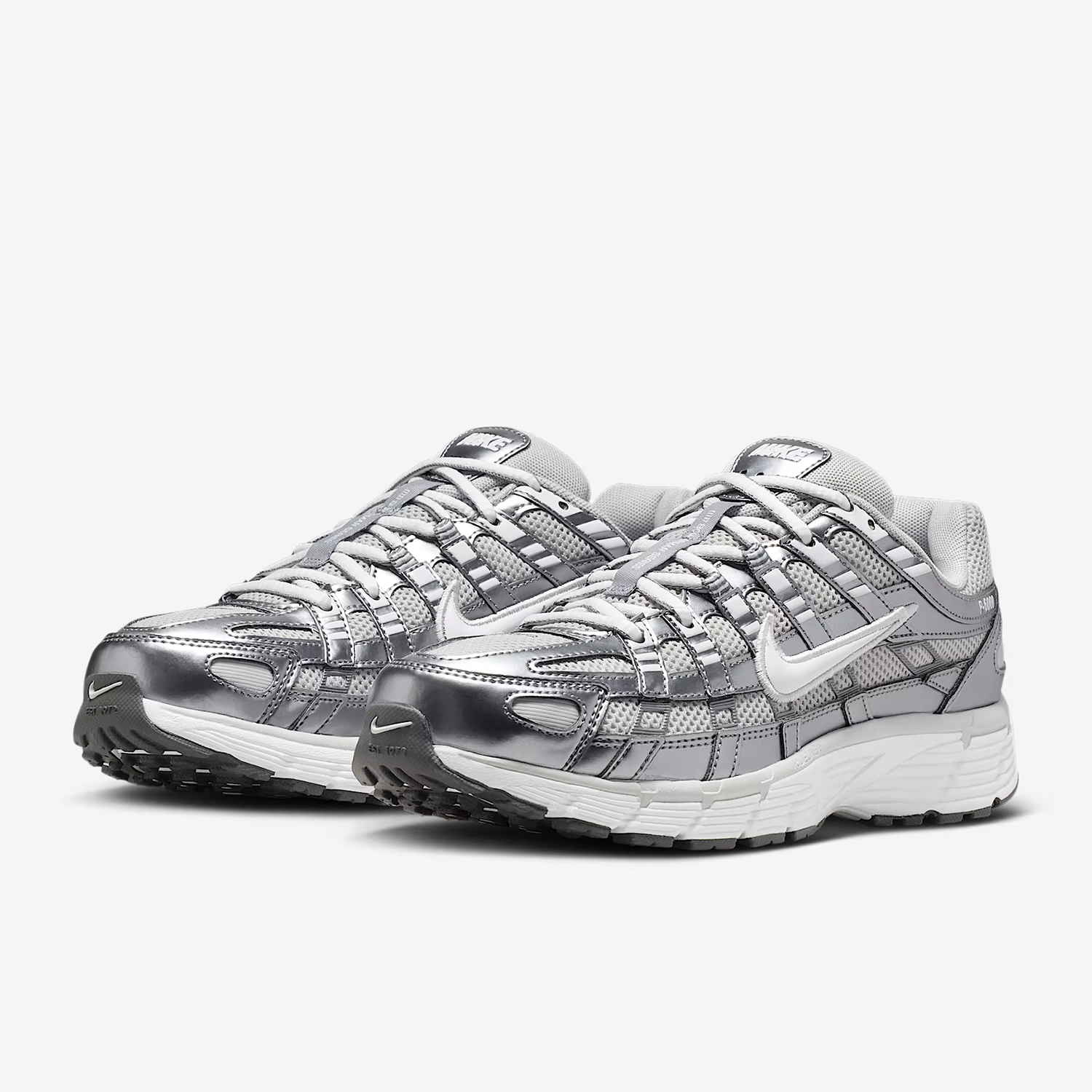 Nike Originals P-6000 Chaussures de sport décontractées basses à lacets résistantes à l'usure pour femmes IO3496-001