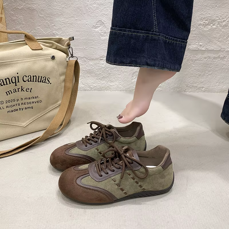 Chaussures Deqin rétro à la mode et légères pour femmes