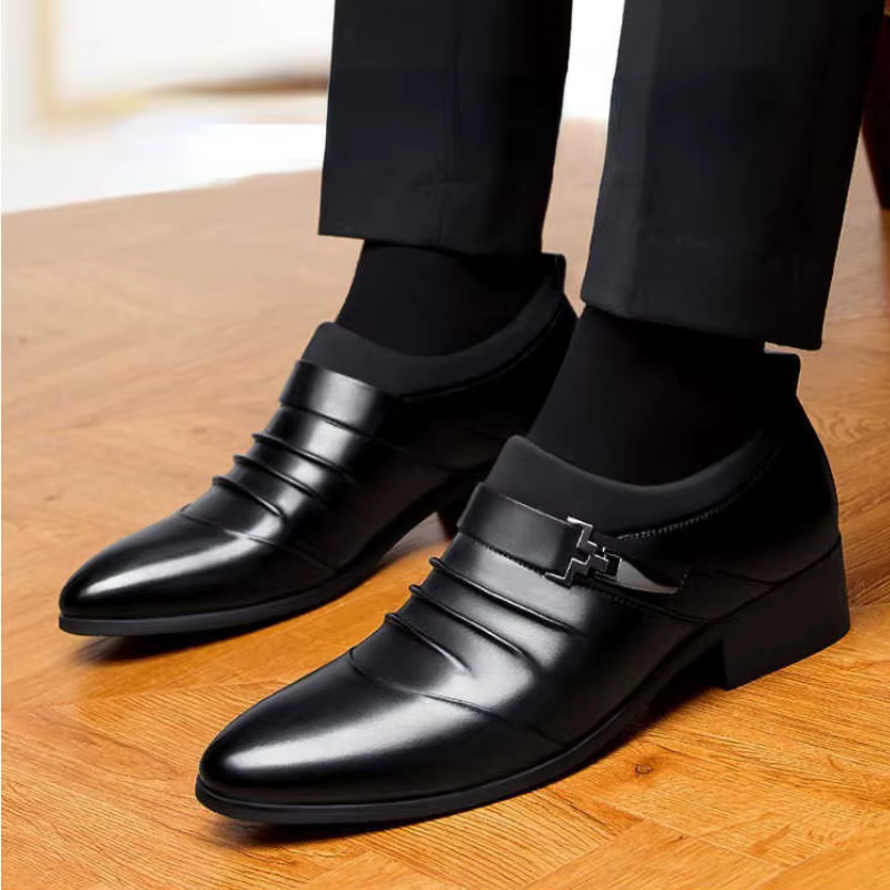 Classique hommes chaussures habillées de luxe Oxfords