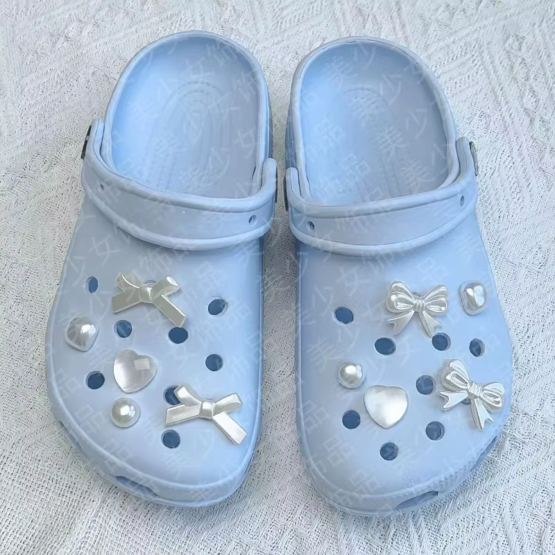 Breloques de chaussures à nœud élégant