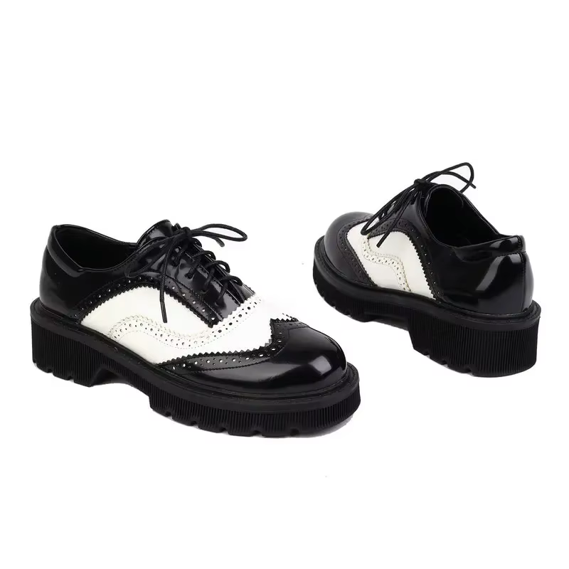 Chaussures plates Vintage rétro pour femmes