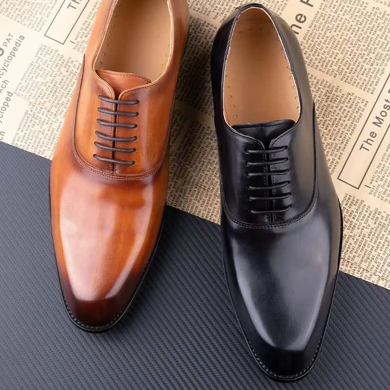 Chaussures Élégantes en Cuir pour Homme d'Affaires