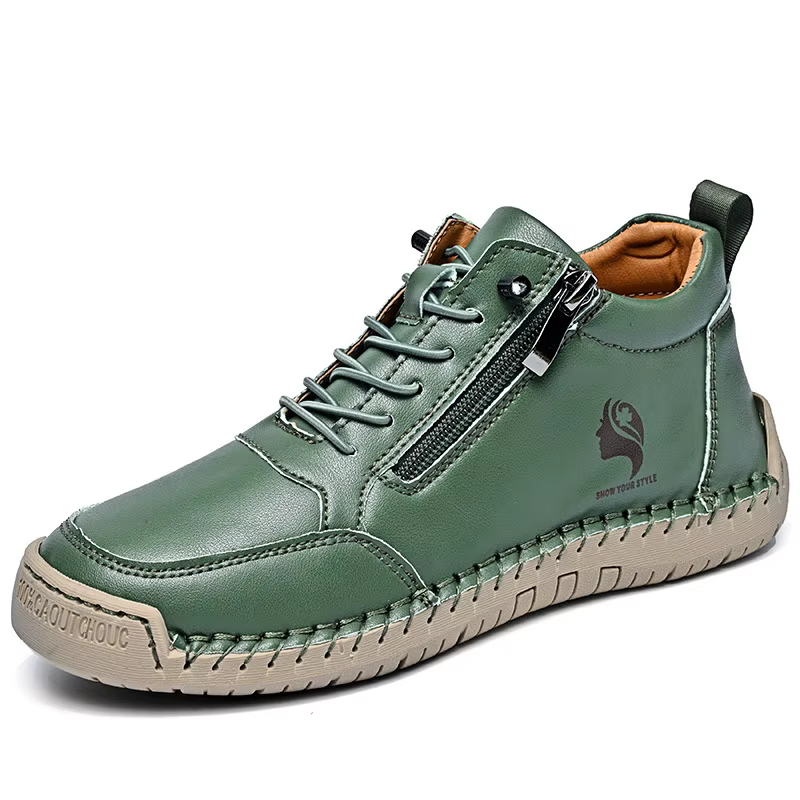 Chaussures plates pour femmes faites à la main