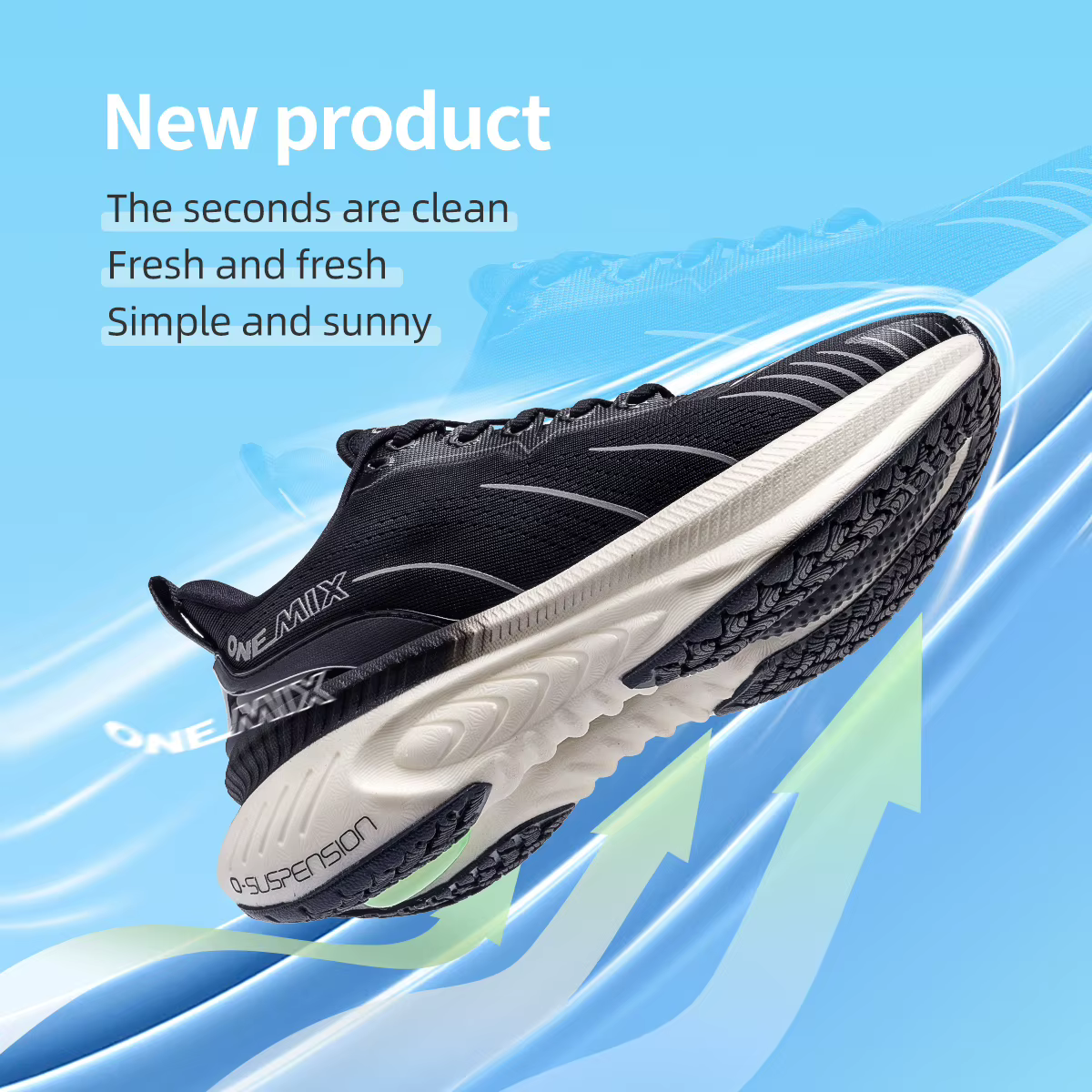 Chaussures de course à lacets pour hommes et femmes