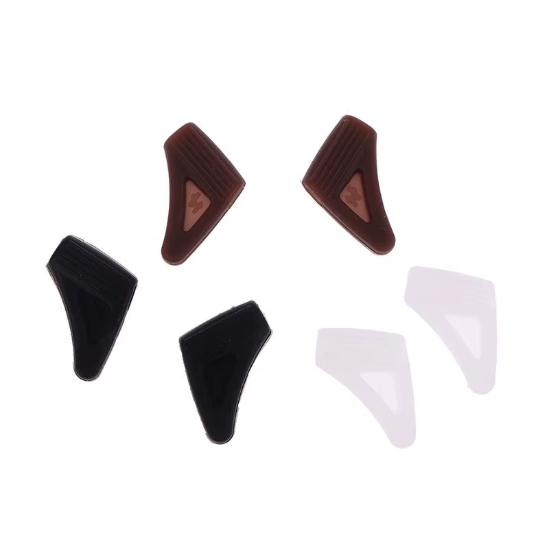 Accessoires Essentiels pour Lunettes ; 5 Paires de Supports Anti-Chute pour Lunettes ; Embouts d'Oreilles en Silicone Confortables