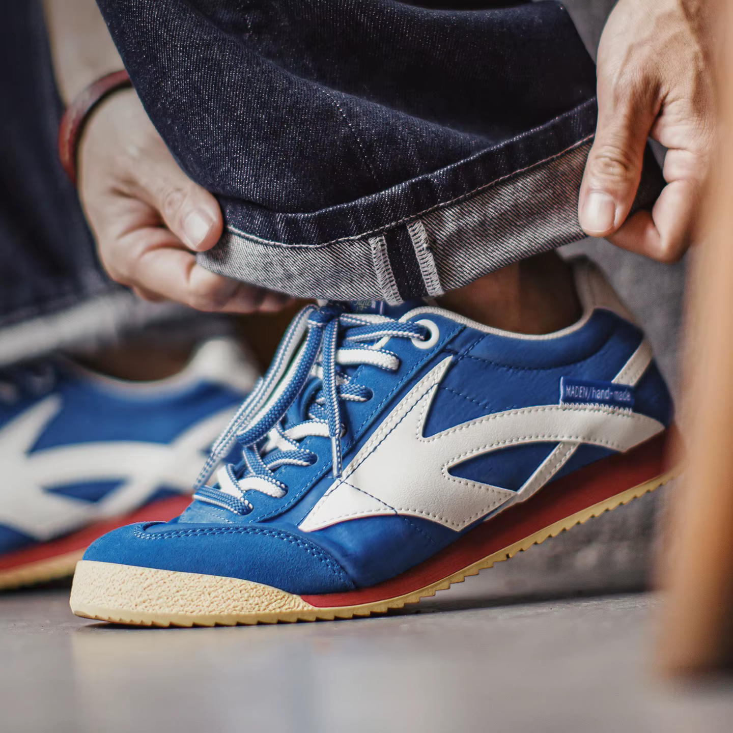 Chaussures de sport rétro Maden pour hommes