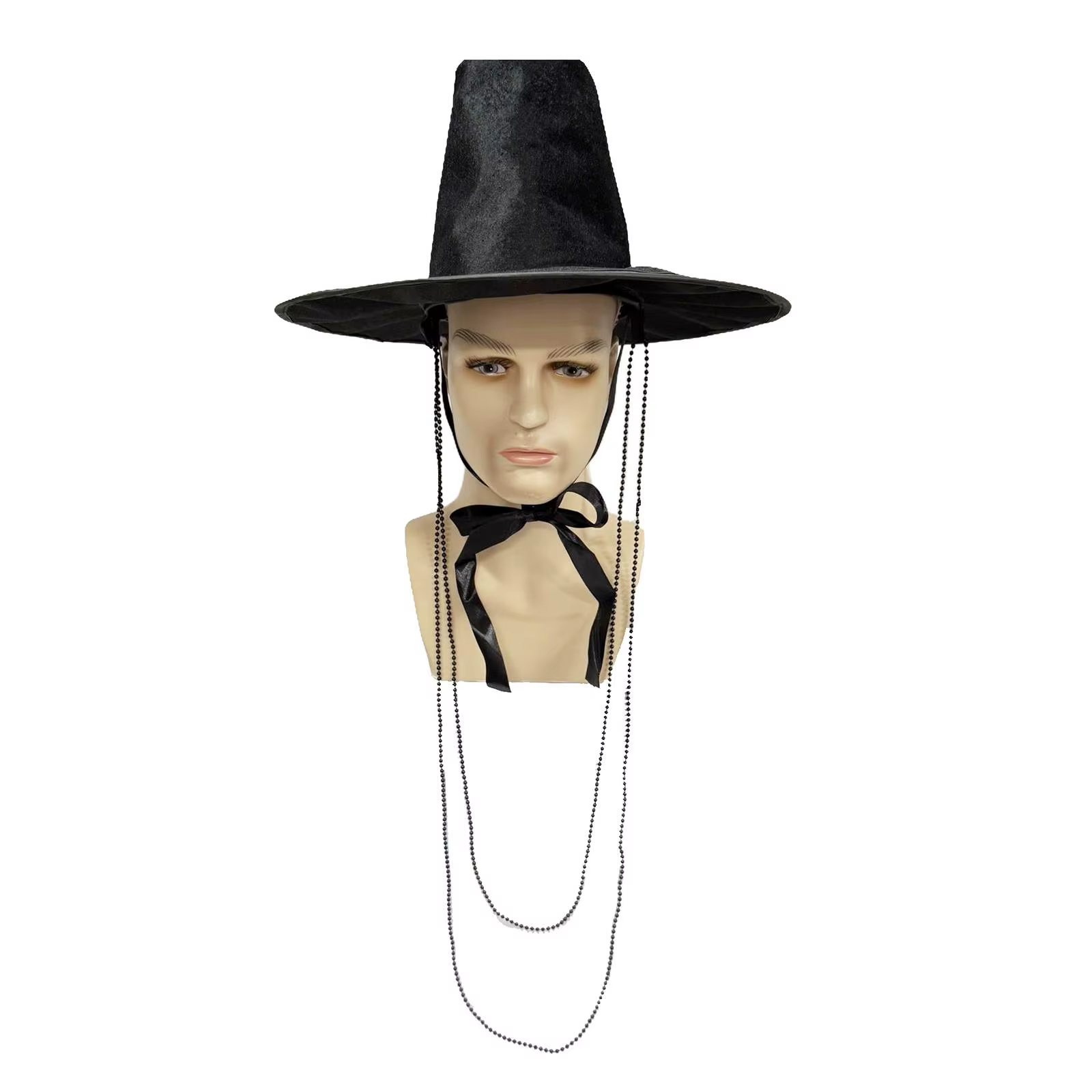 Chapeau de Style coréen, décoration traditionnelle polyvalente, jeu de rôle classique, Cosplay pour hommes, casquette de bal, couvre-chef, déguisement, chapeau haut-de-forme Extra haut