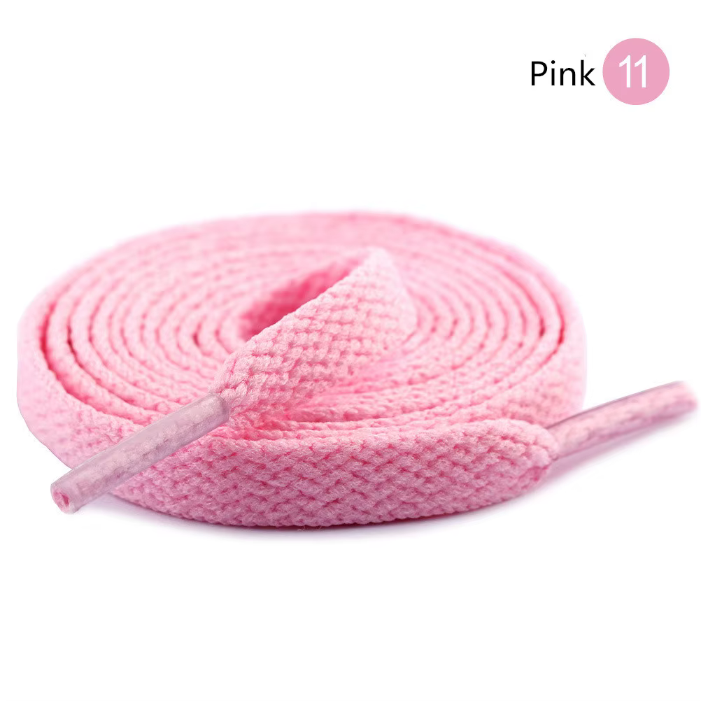 26 couleurs lacets plats adultes enfants noir blanc rose