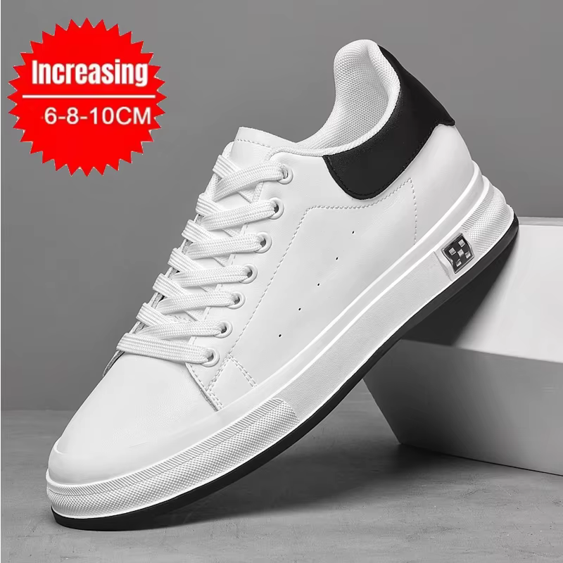 Chaussures d'ascenseur hommes 6cm 8cm 10cm