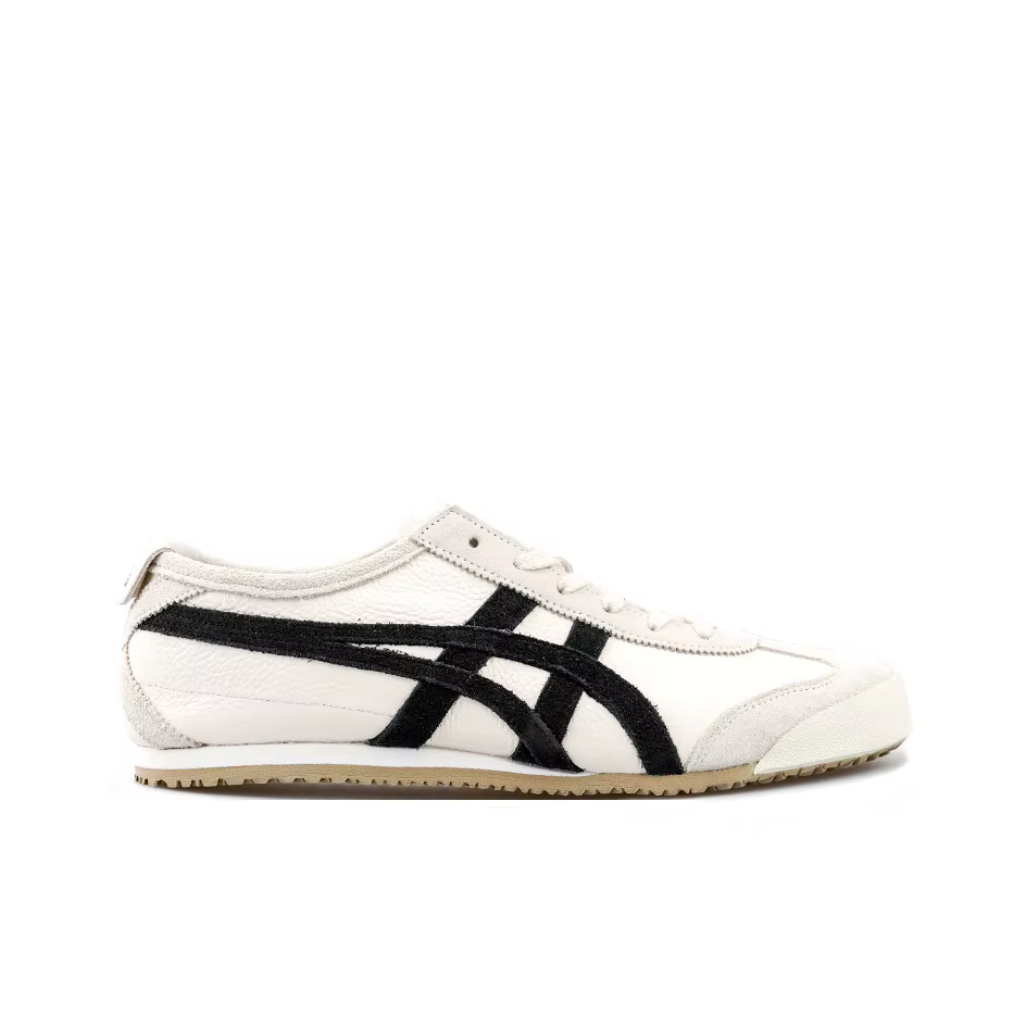 Onitsuka Tiger Mexico 66 VIN Chaussures décontractées légères et respirantes à tige basse unisexe Beige/Noir 1183B391-200