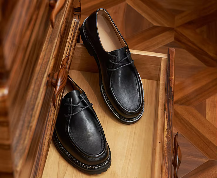 Chaussures Derby à semelles épaisses