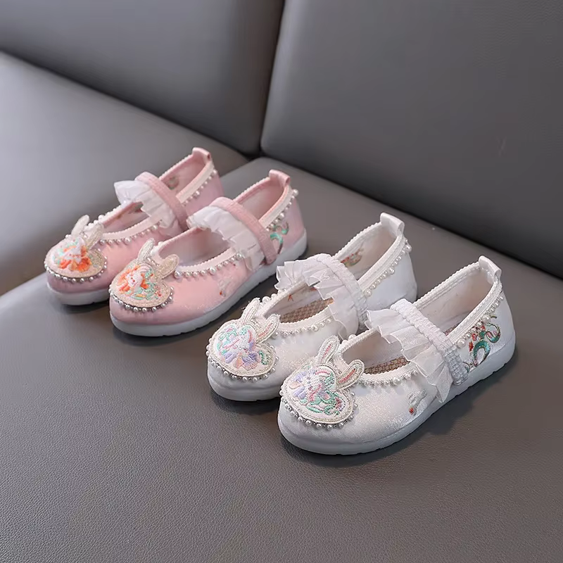 Chaussures Hanfu pour enfants printemps automne nouvelles filles mode princesse