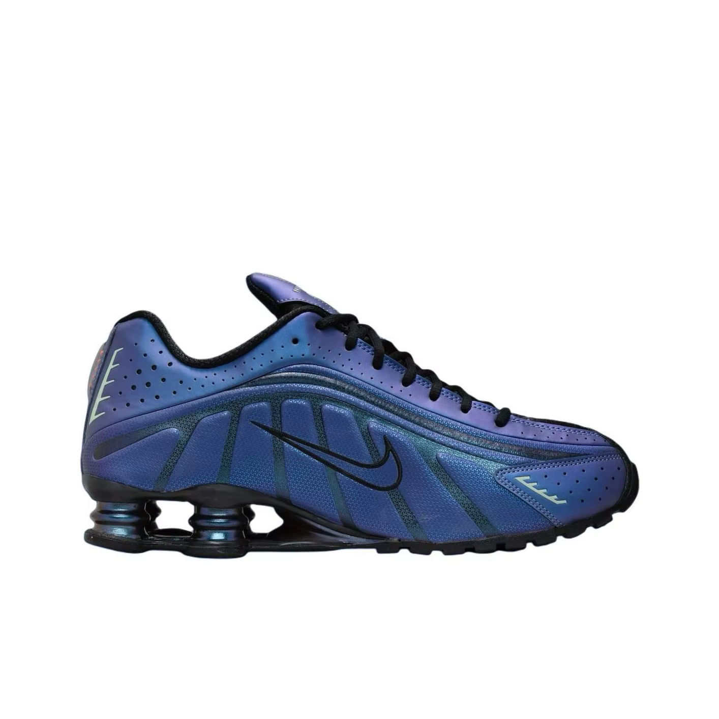 POIZON Nike Shox R4 Iridescent HQ3446-001