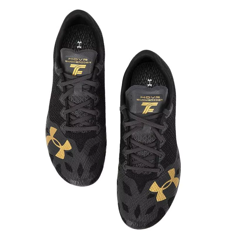 Under Armour Chaussures de course athlétiques légères à crampons bas pour hommes