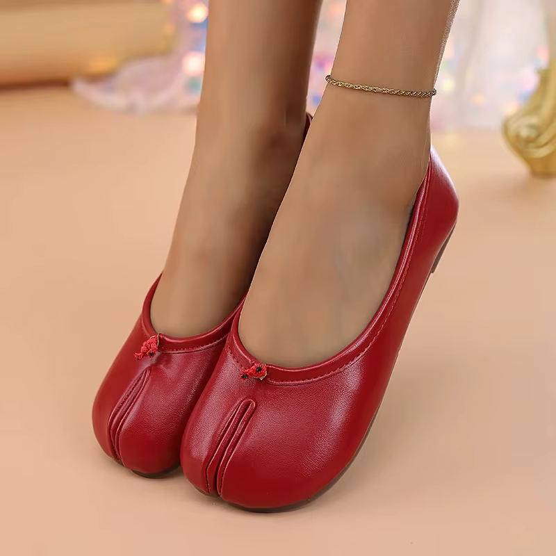 Nouvelles Chaussures Plates Confortables Tout-Saison 2026 pour Femmes - Ballerines à Nœud Papillon