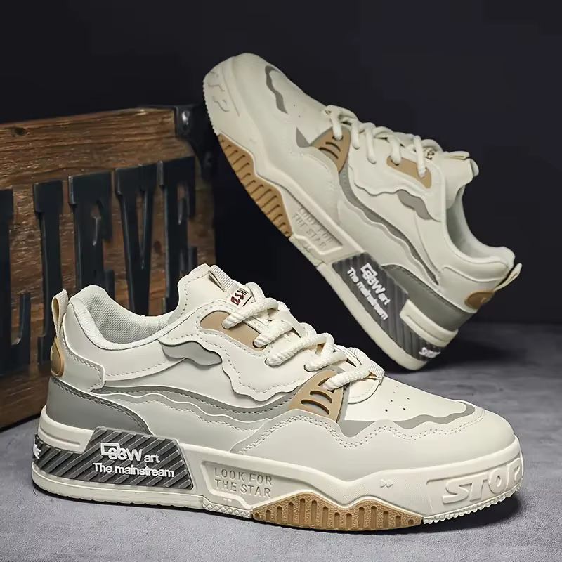 Chaussures de skate basses à la mode pour hommes