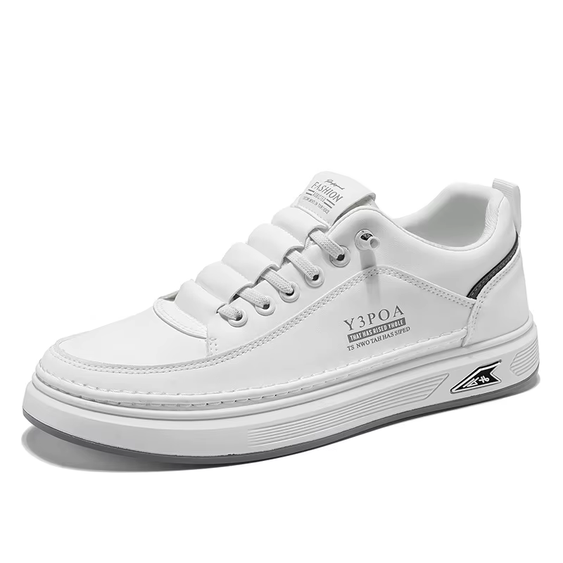Chaussures décontractées en cuir pour hommes 2026 – Baskets respirantes à enfiler