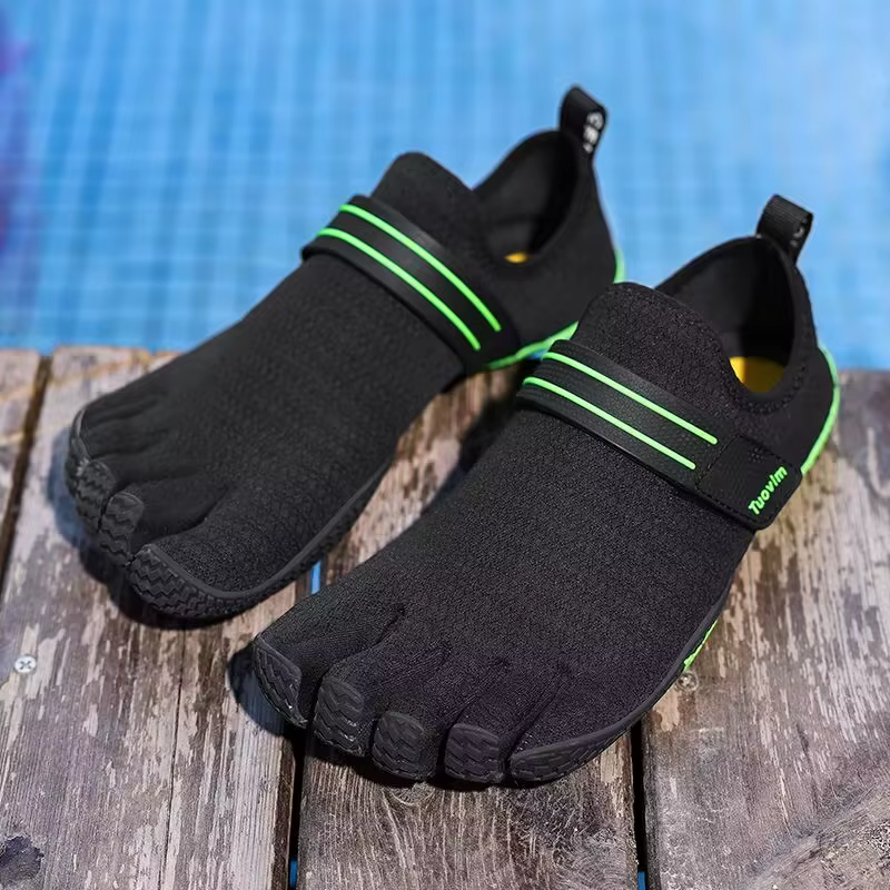 Chaussures à cinq doigts antidérapantes et amortissantes pour hommes et femmes