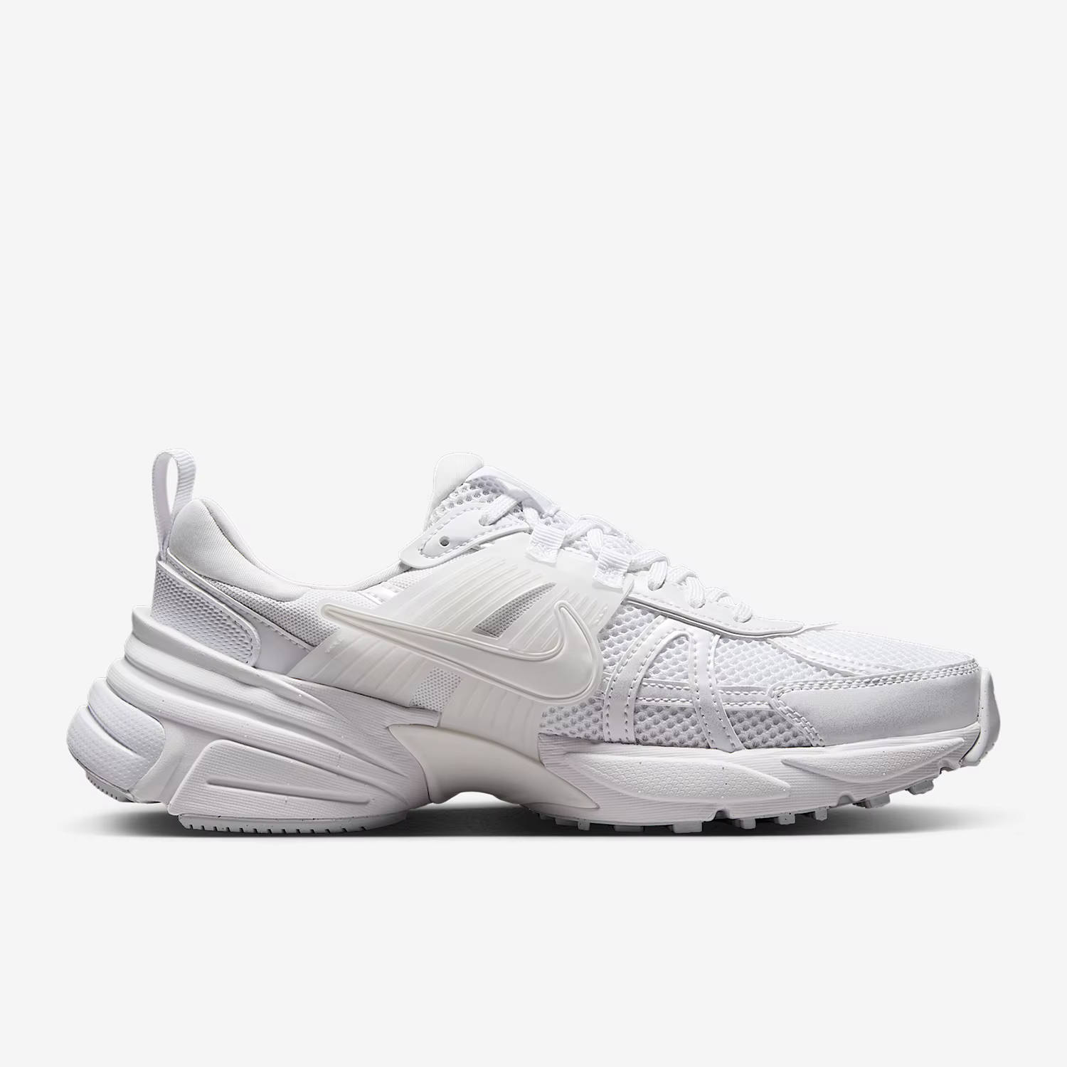 Nike V2K Run Chaussures de course rétro en maille durable pour femmes FD0736-113