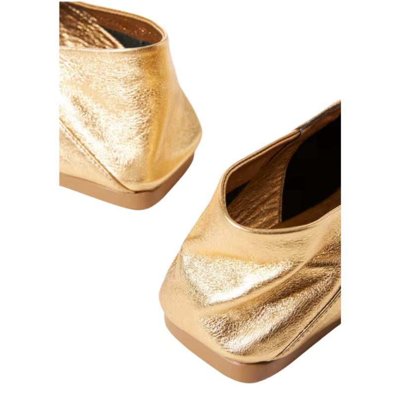 Chaussures simples à semelle plate concise à sangle croisée pour femmes