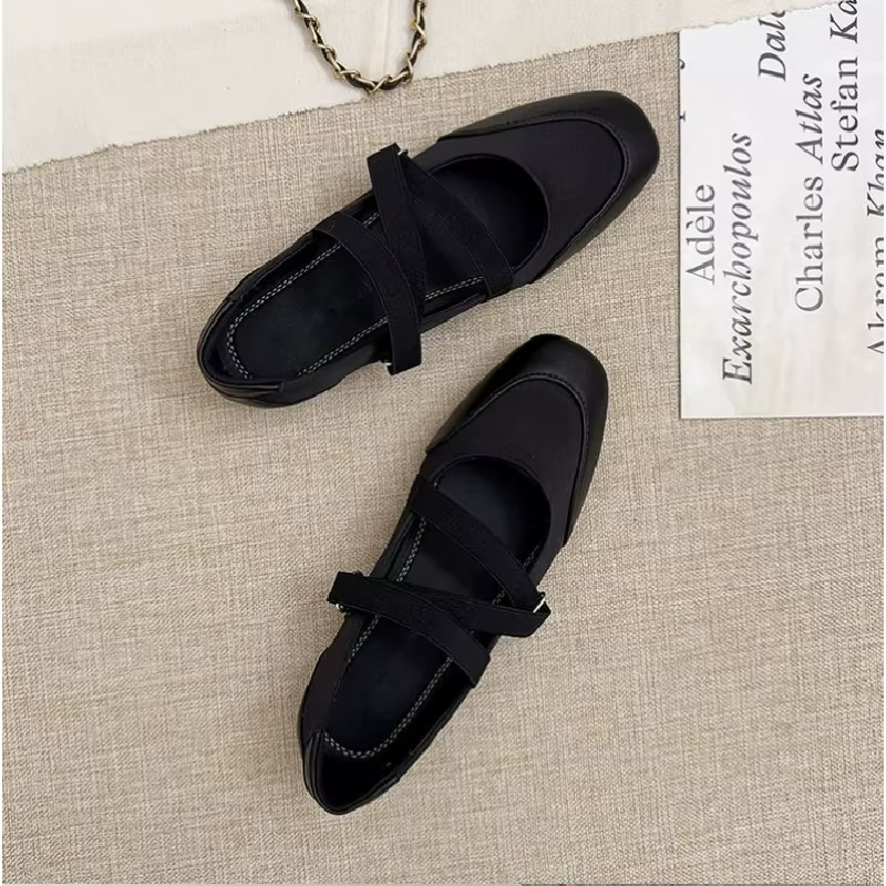 Nouvelles chaussures plates Mary Jane printemps/automne 2025