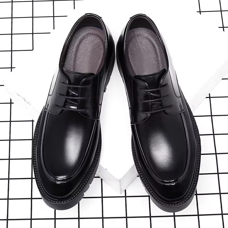 Hommes chaussures mode 8-10 cm hauteur augmentant chaussure automne à l'intérieur