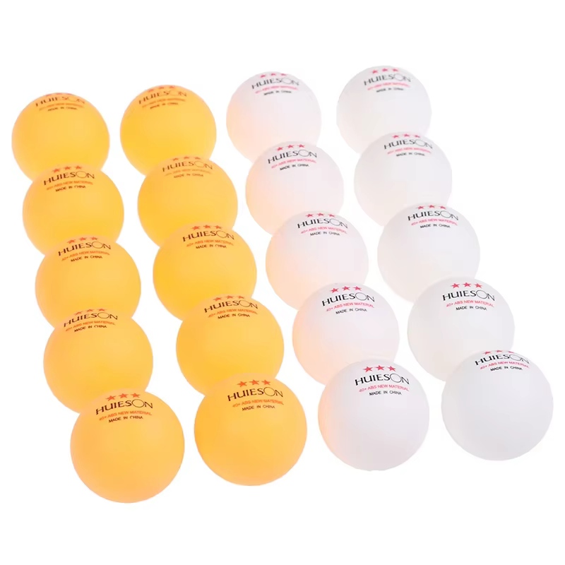 10 pièces balle de Tennis de Table 40 +mm diamètre 2.8g 3 étoiles balles de Ping-Pong en plastique ABS