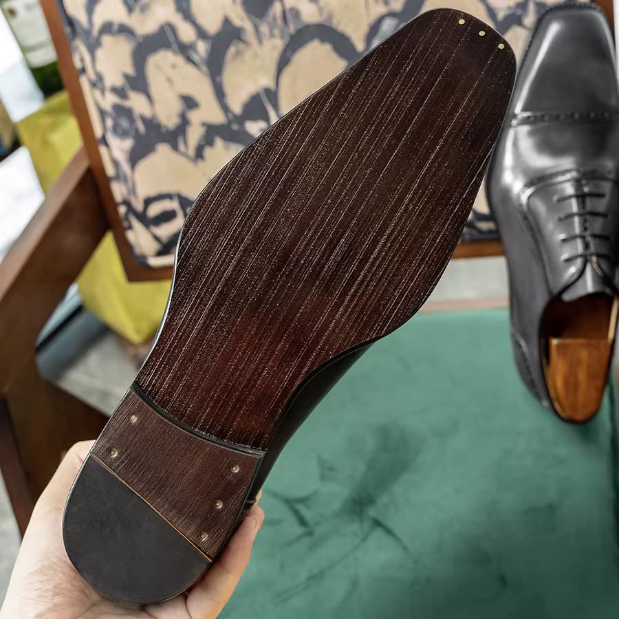 Hanmce Oxford-Chaussures Respirantes en Cuir group pour Homme