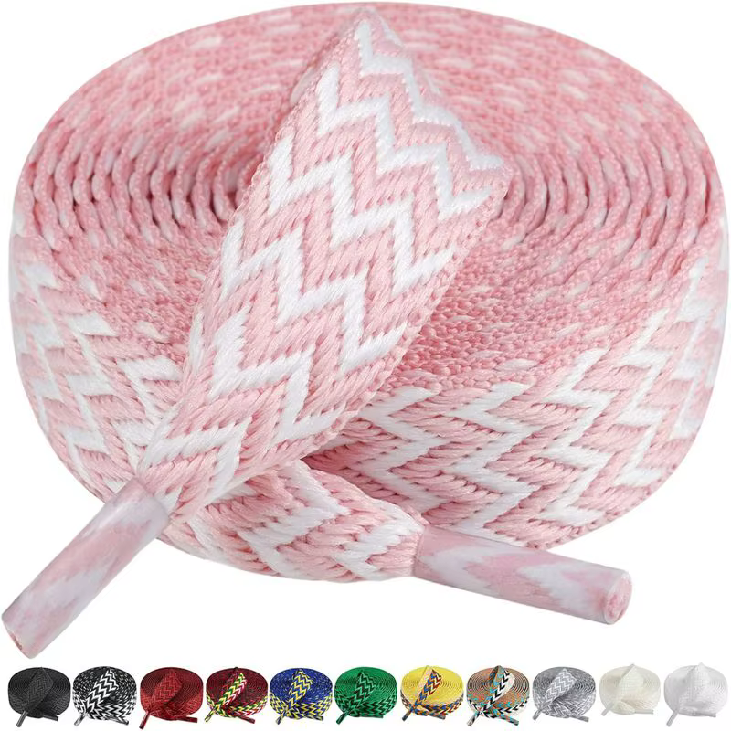 Encounaker-Lacets Lumineux Plats et Ondulés pour Chaussures de dehors