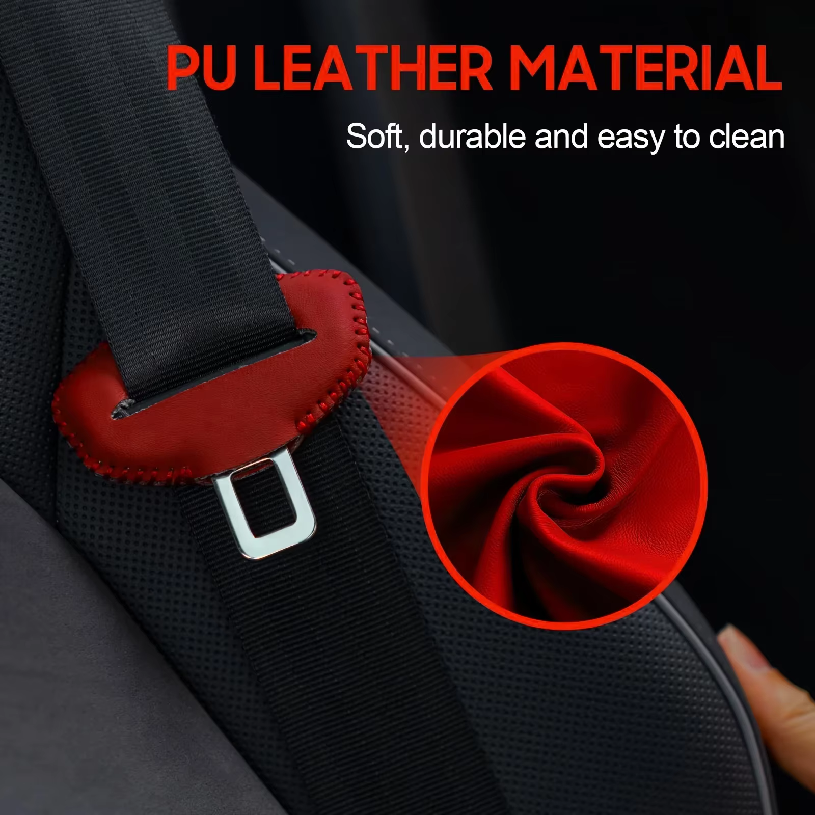 Les boucles de ceinture de sécurité de voiture sont des accessoires utilisés pour embellir la décoration intérieure d'un véhicule.