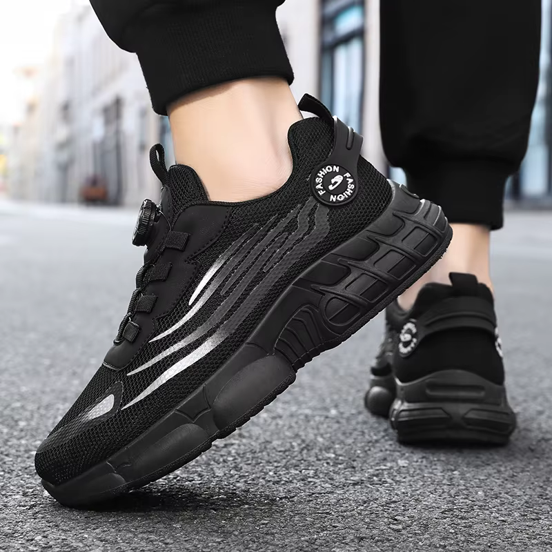Chaussures de sport décontractées à lacets pour hommes