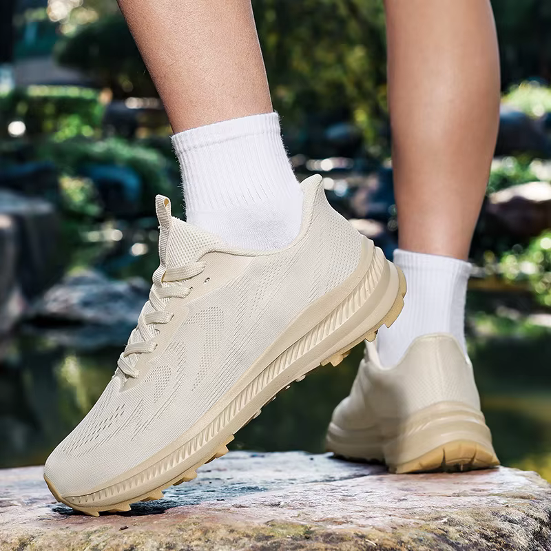 Chaussures décontractées pour hommes couleur unie