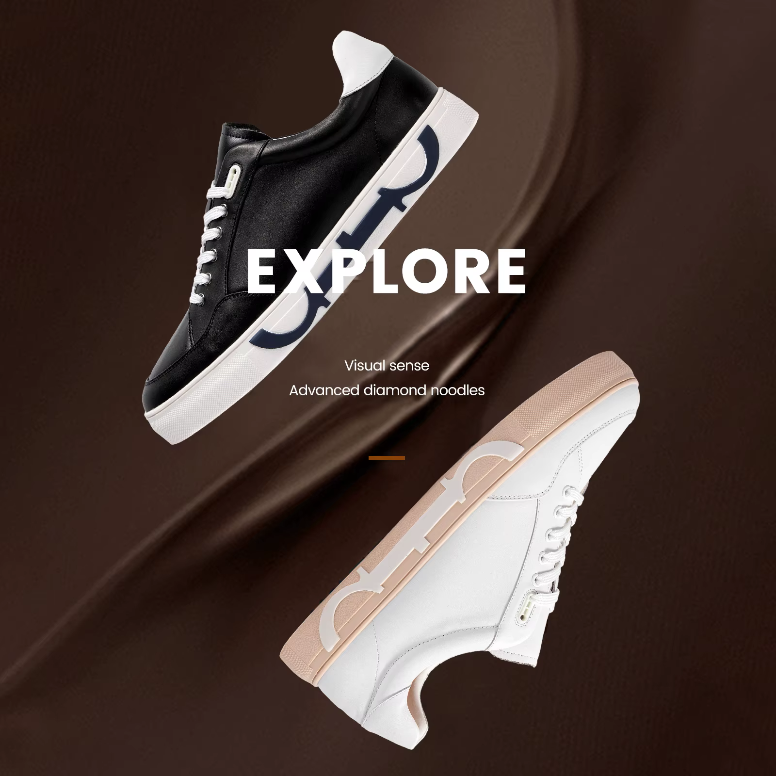 Style classique nouveauté chaussures décontractées pour hommes léger confort polyvalent baskets