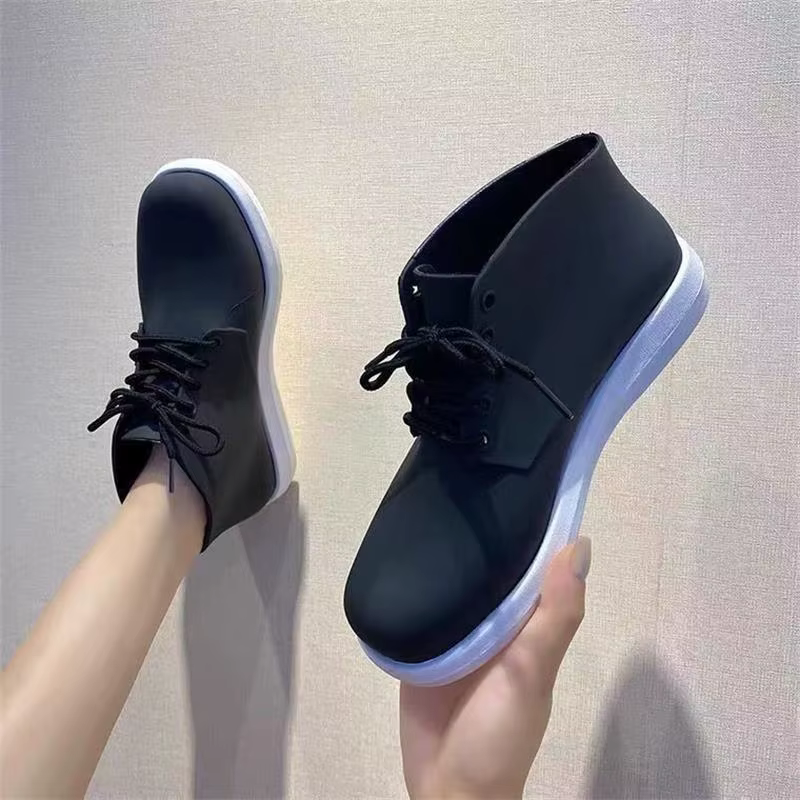 Bottes de pluie imperméables en PVC pour femmes