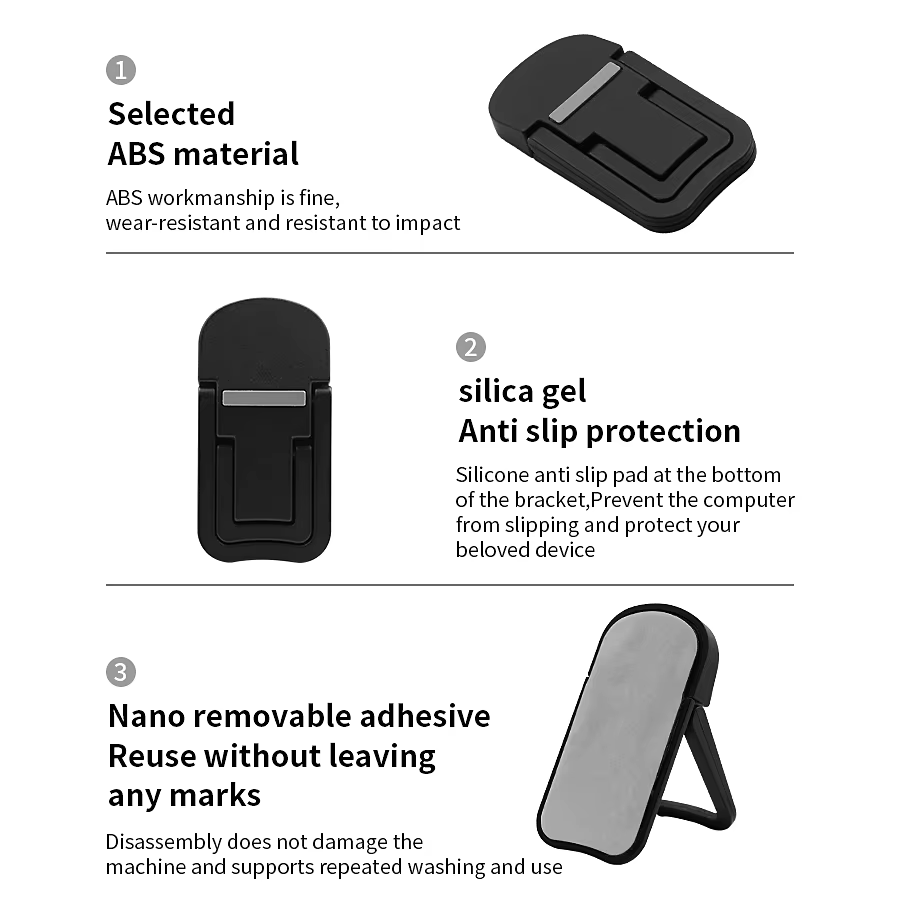 Support de portable miniature portable pour Macbook Huawei Samsung Xiaomi Dell ASUS HP Toshiba Support de clavier