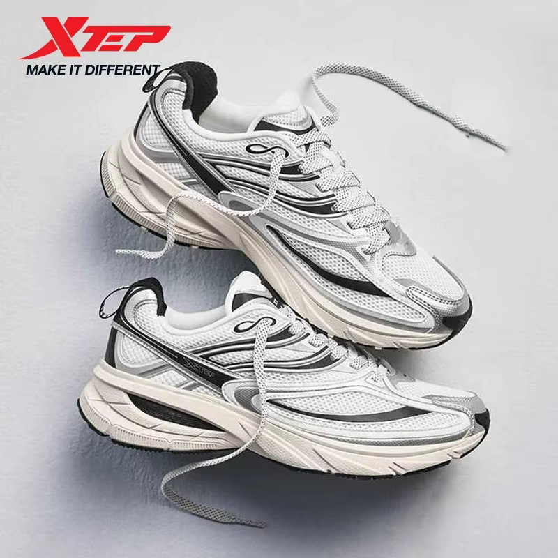 Xtep-Baskets rétro coordonnantes pour femmes