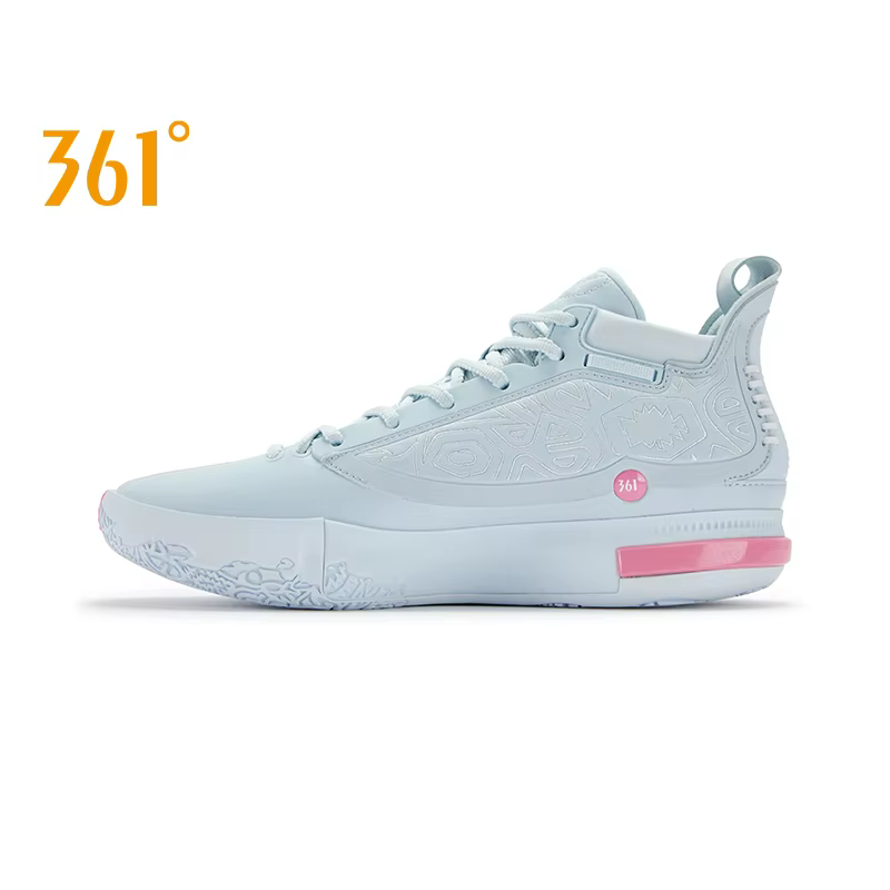 361 degrés Joker 1 hommes chaussures de basket-ball Combat résistant à l'usure rebond anti-dérapant Performance Stable baskets hautes 672541101F