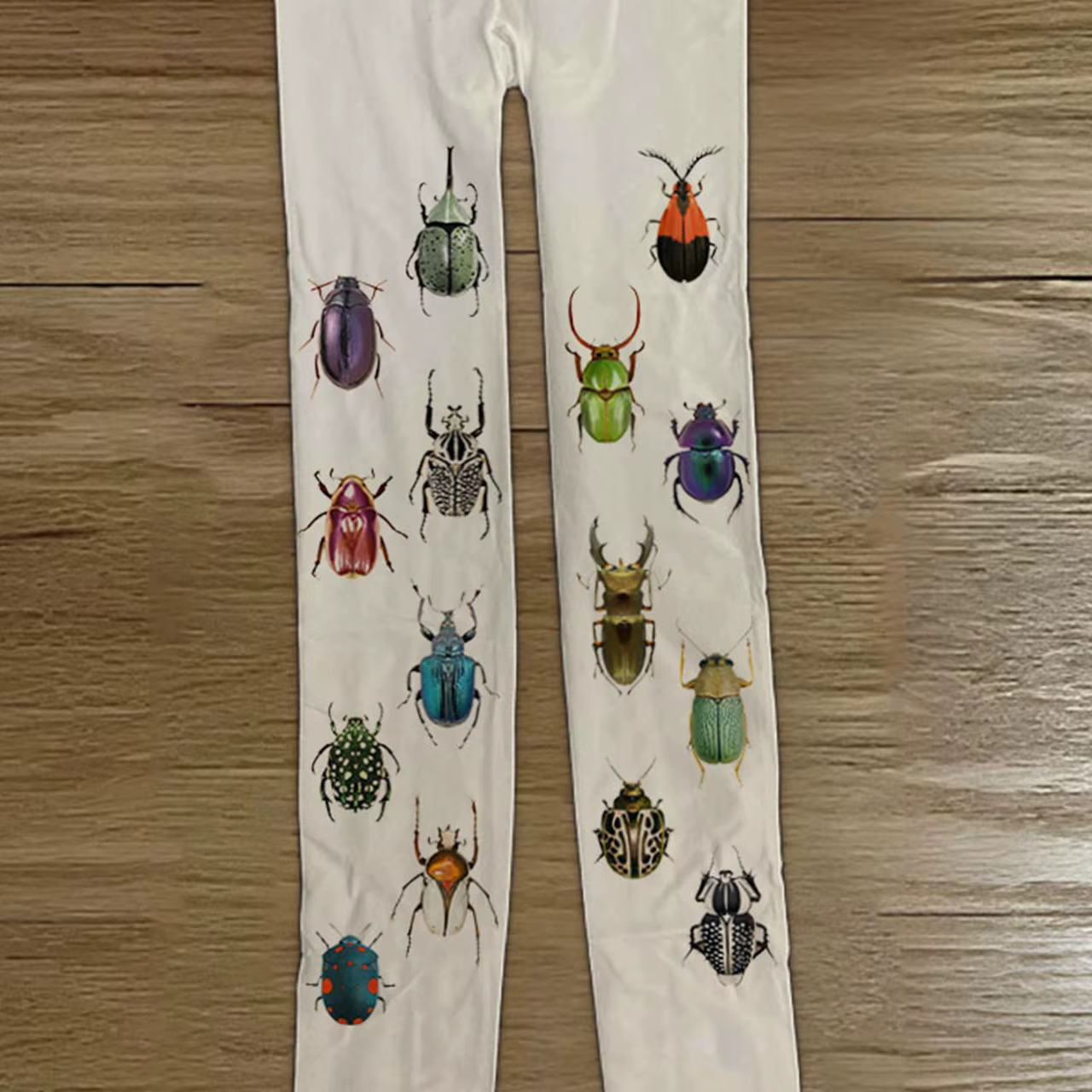 Chaussettes longues imprimées d'animaux mignons à la mode pour filles, Style Emo Y2K des années 2000, chaussettes aux genoux Harajuku, chaussettes Graffiti blanches Cosplay Kawaii