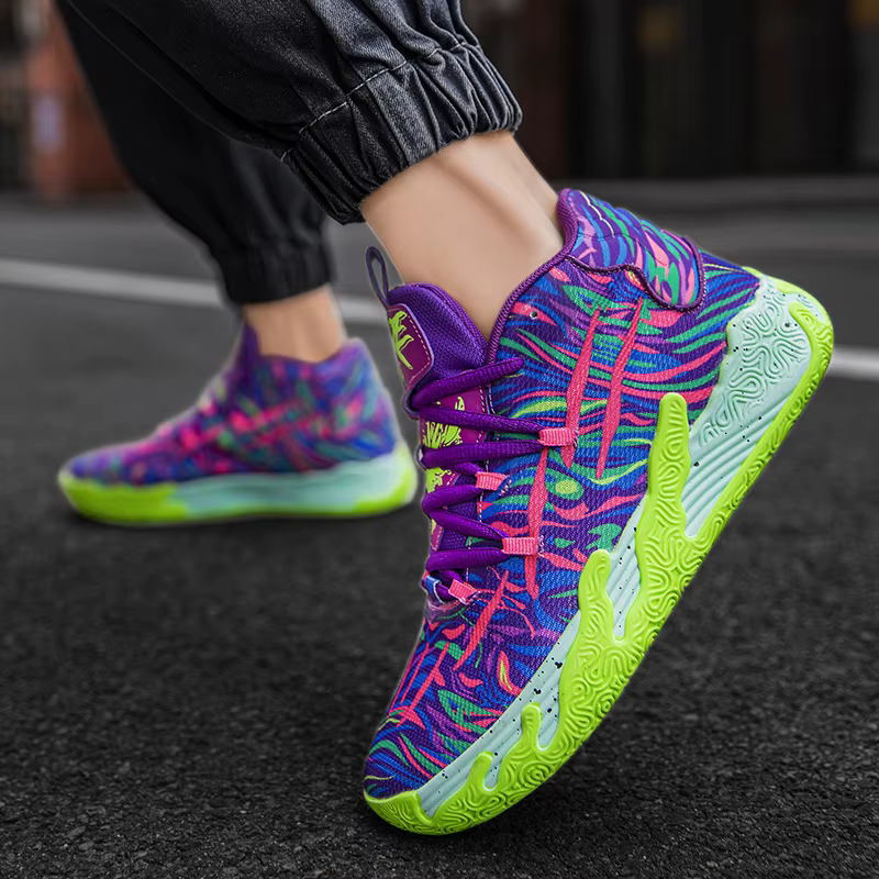 2025 nouvelles chaussures de basket-ball hommes respirant confortable baskets formation sport