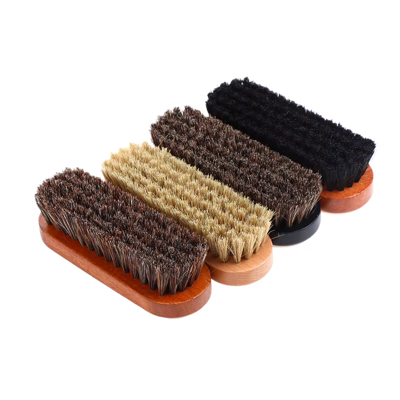 Brosse de Polissage et d'Entretien des Chaussures en Cuir
