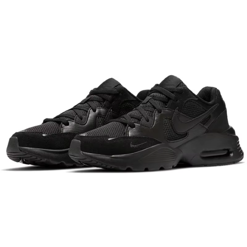 Baskets basses Nike Air Max Fusion noires pour hommes