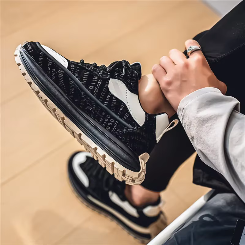 Mocassins mode baskets décontractées hommes