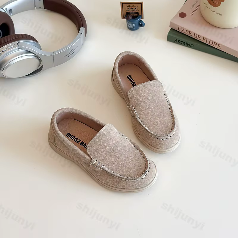 Chaussures simples décontractées à enfiler pour enfants