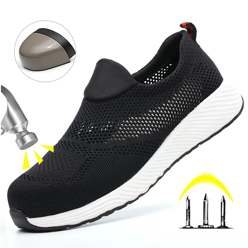 Chaussures de sécurité respirantes pour hommes