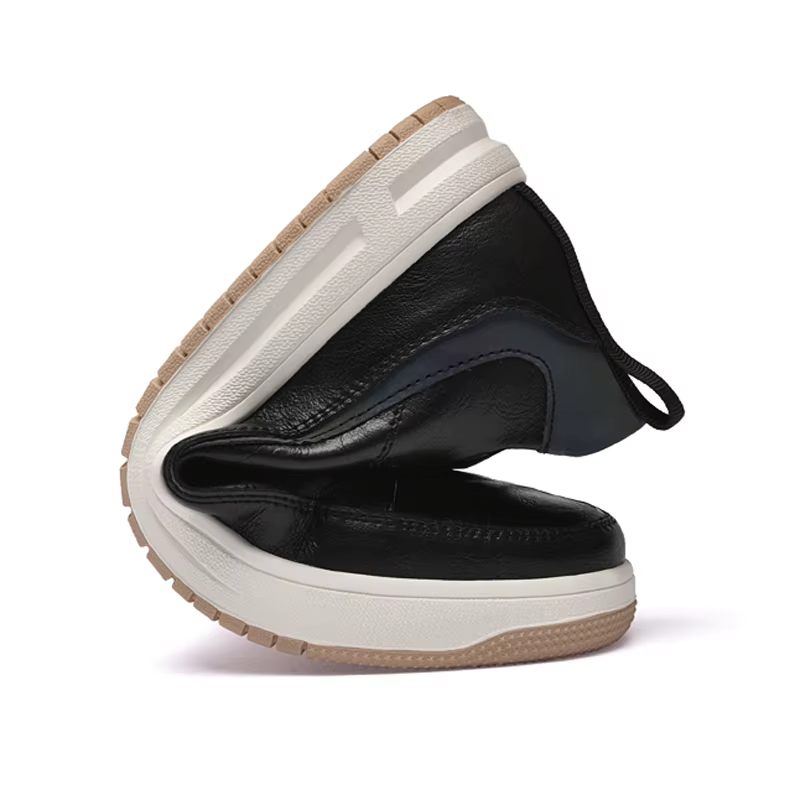 Chaussures rehaussantes en cuir pour hommes