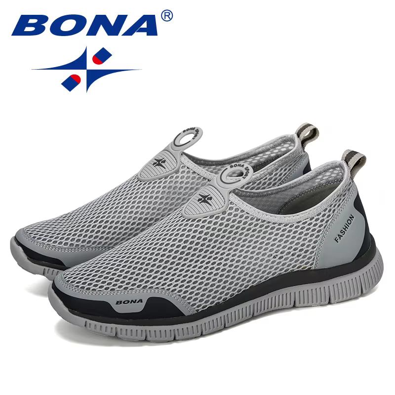 Baskets respirantes en maille pour hommes