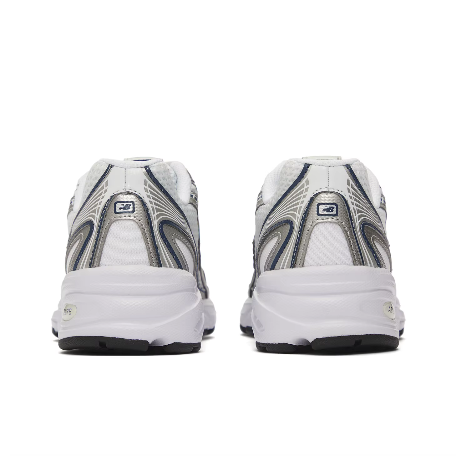 POIZON New Balance NB 740 V2 Chaussures de course unisexes basses blanches U740WN2