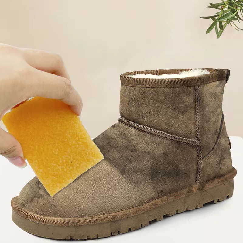 Lingettes de nettoyage pour chaussures, daim, peau de mouton, cuir mat, gomme en caoutchouc, vêtements pour la maison, décontamination professionnelle